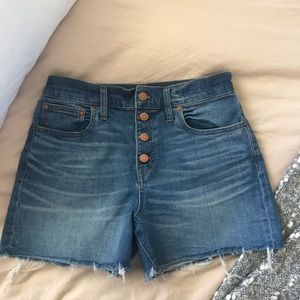 Madewell denim shorts